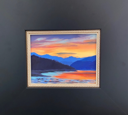 Magic Hour 6x8 $220 at Hunter Wolff Gallery